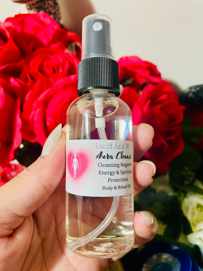 Aura Cleanse Oil- Van Van, Energy Cleansing, Remove negativity