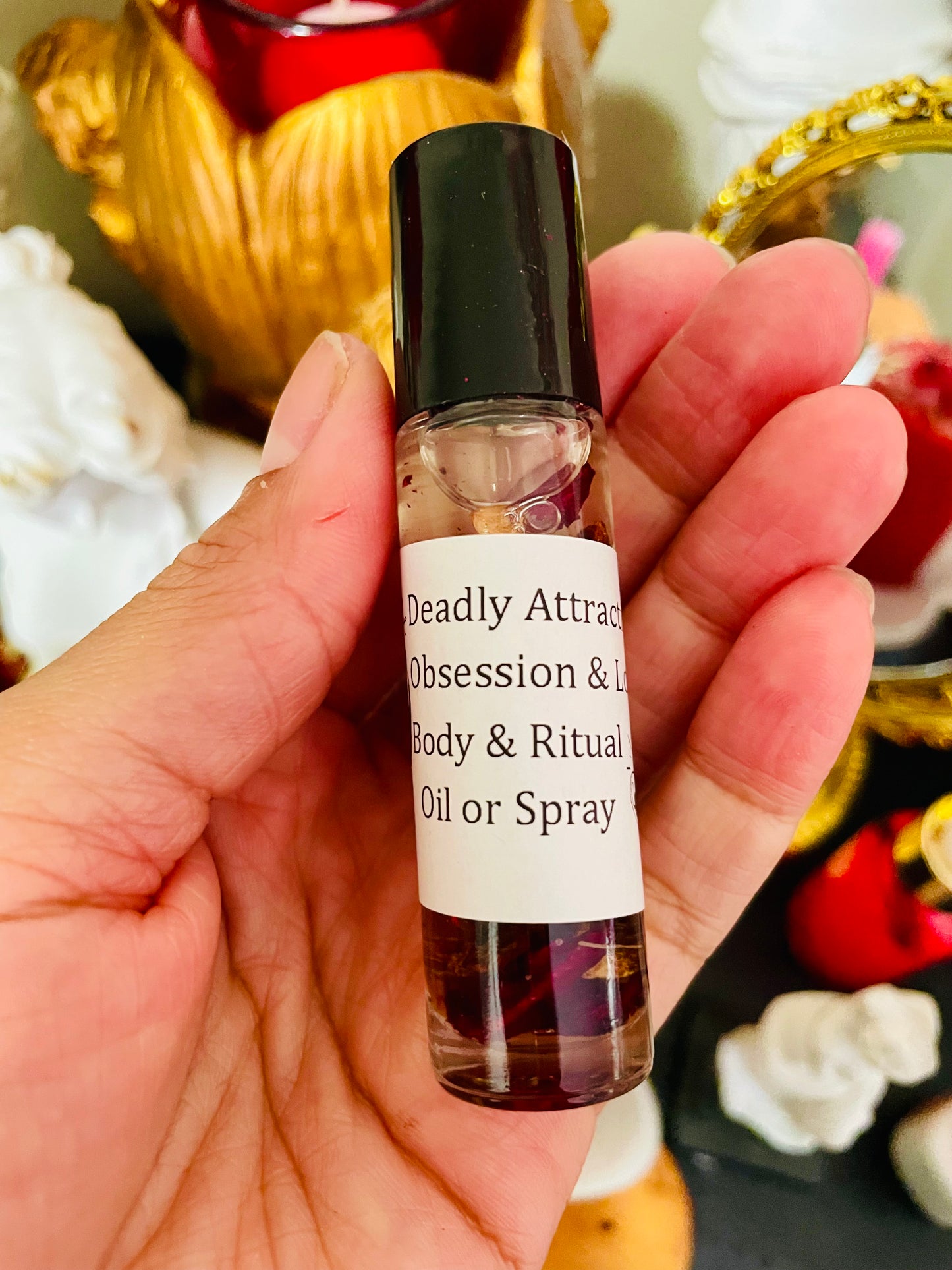 Deadly Attraction Ritual Oil for Obssession, Lust, Control, Attraction