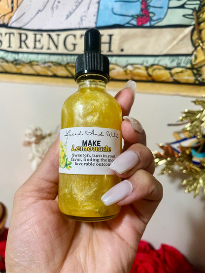 Make Lemonade Conjure Oil - Sweeten Sour Situations