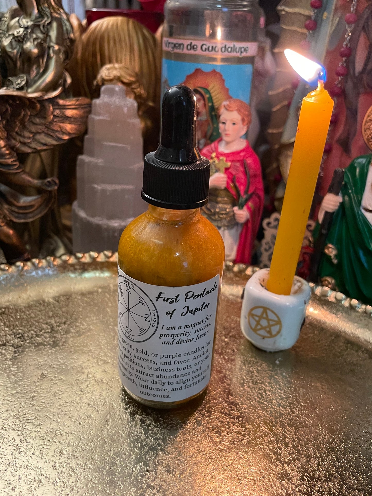 Jupiter Planetary Intention Oil - Prosperity Oil, Money Oil, Success