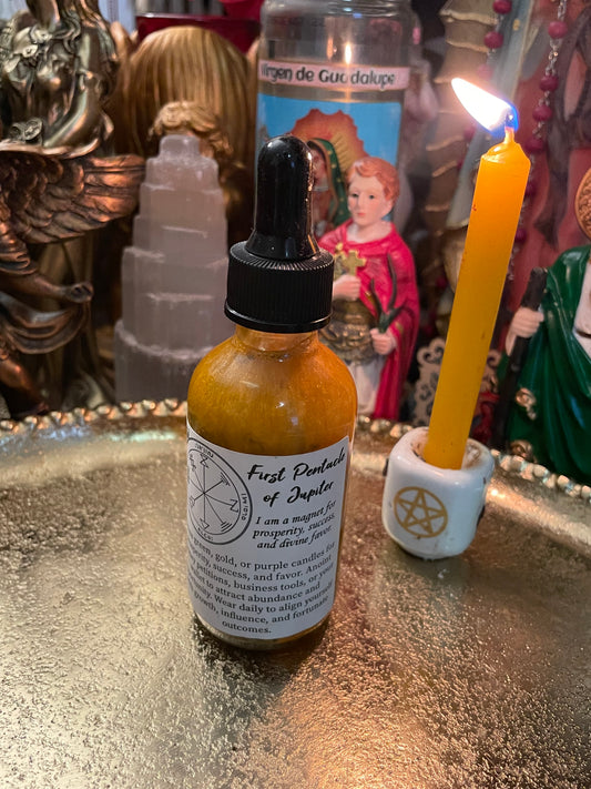 Jupiter Planetary Intention Oil - Prosperity Oil, Money Oil, Success