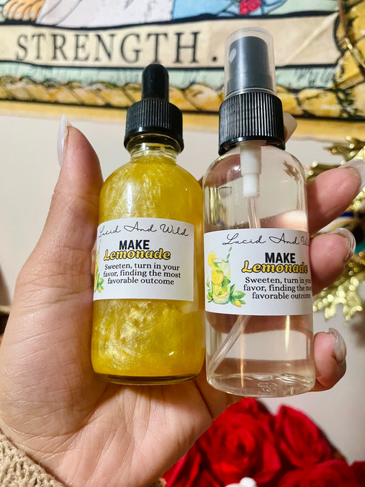 Make Lemonade Conjure Oil - Sweeten Sour Situations
