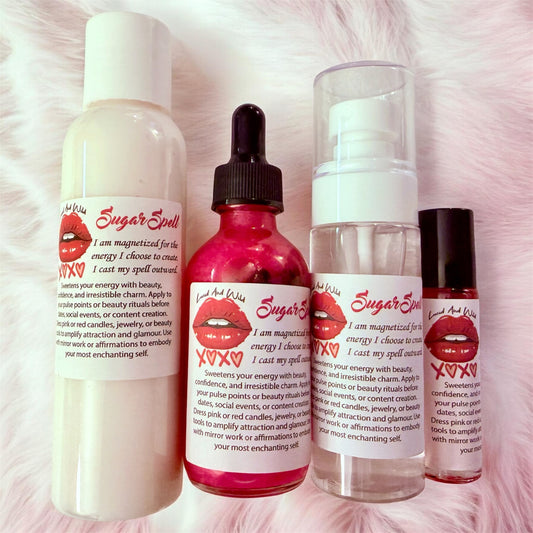 Sugar Spell- sweeten, attract, magnetize intentions and spellwork