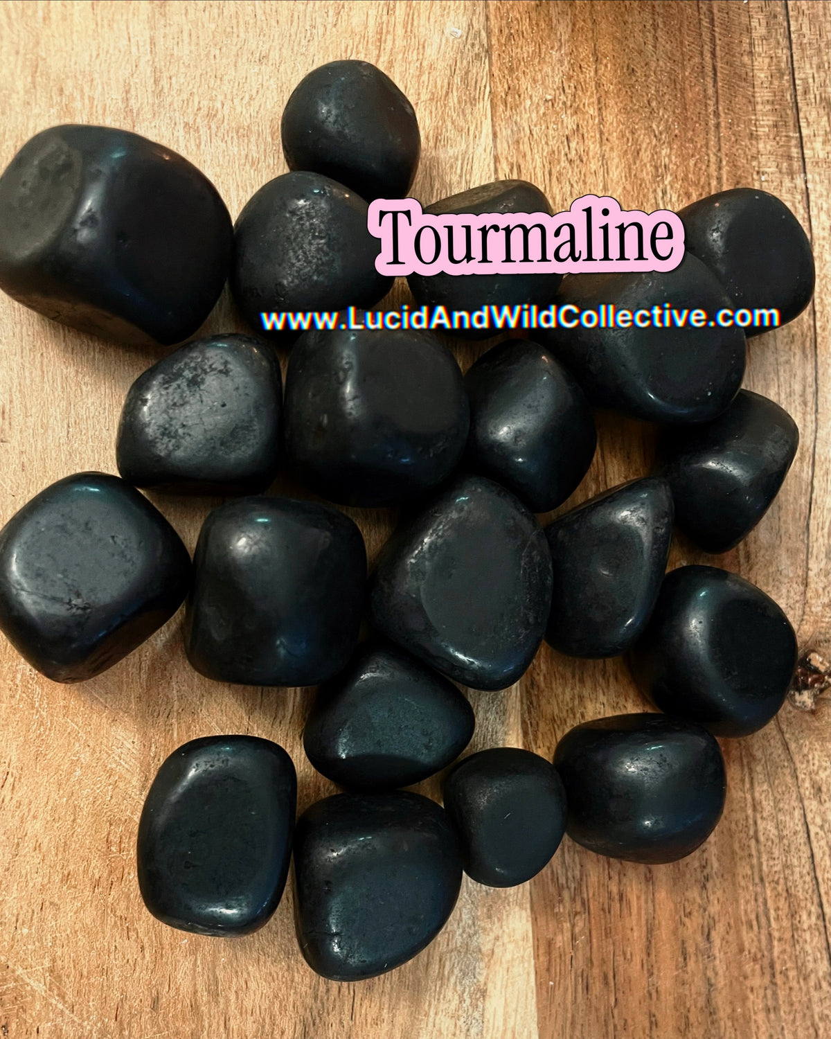 Tumbled Black Tourmaline | Protection • Grounding • Boundaries