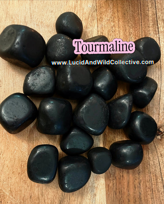 Tumbled Black Tourmaline | Protection • Grounding • Boundaries