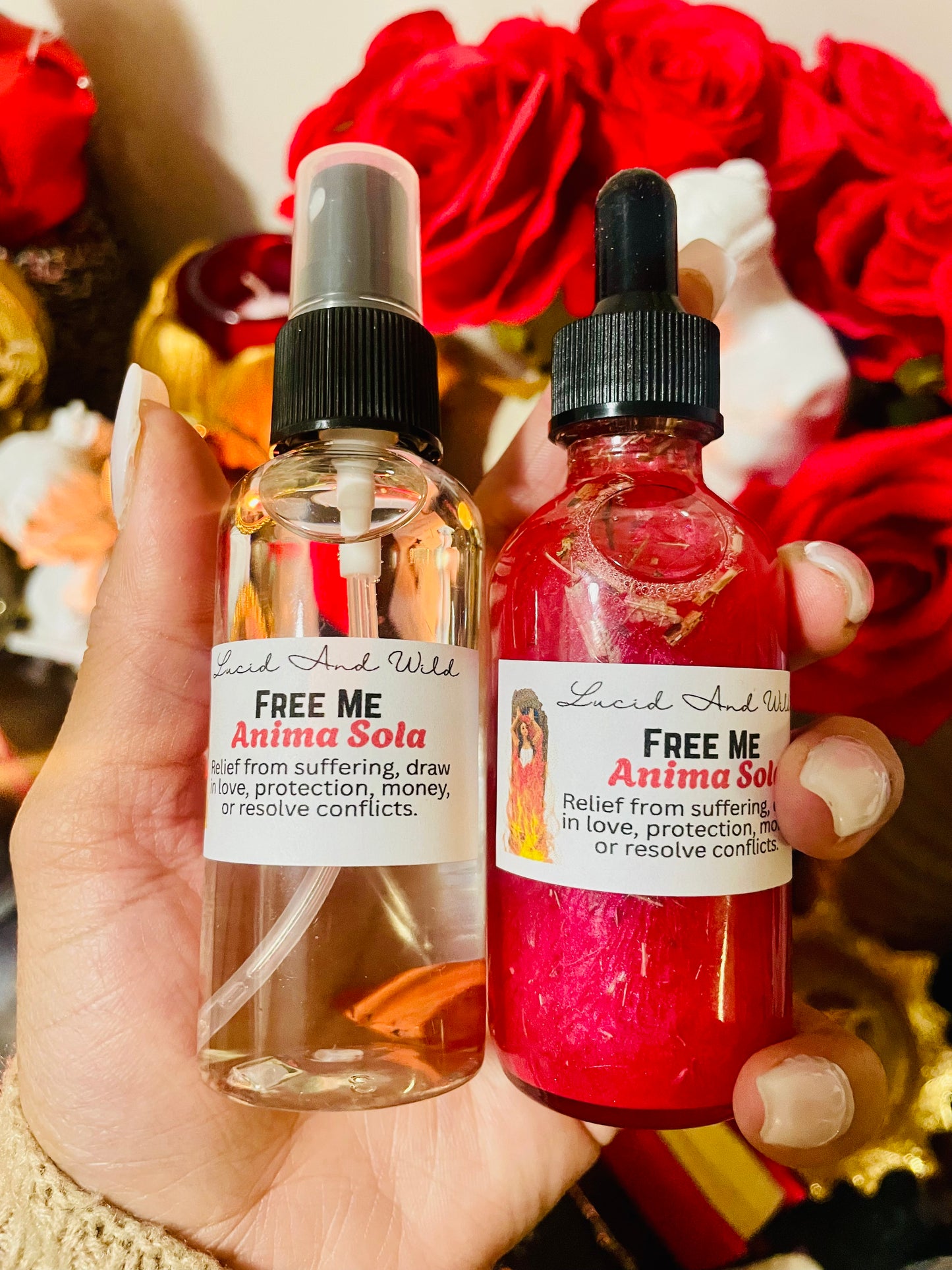 Free Me Anima Sola (Lonely Soul) Conjure Oil
