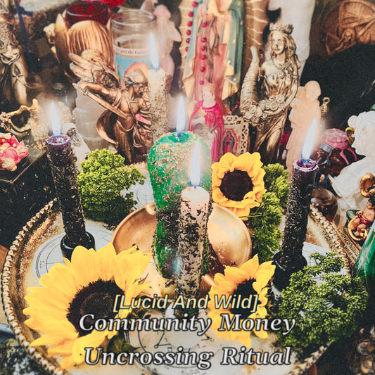 Community Money Uncrossing Ritual — Clear Blocks, Crossed Conditions & Money Obstacles -On  August 27th