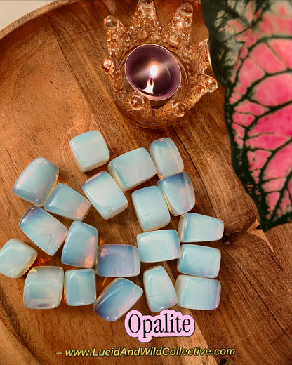 Opalite Tumbled Stone | Hope • Communication • New Beginnings