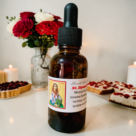 Saint Dymphna Oil | Peace, Emotional Healing & Mental Clarity