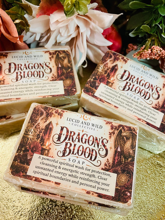 Dragon’s Blood Ritual Soap | Protection • Power • Spiritual Cleansing