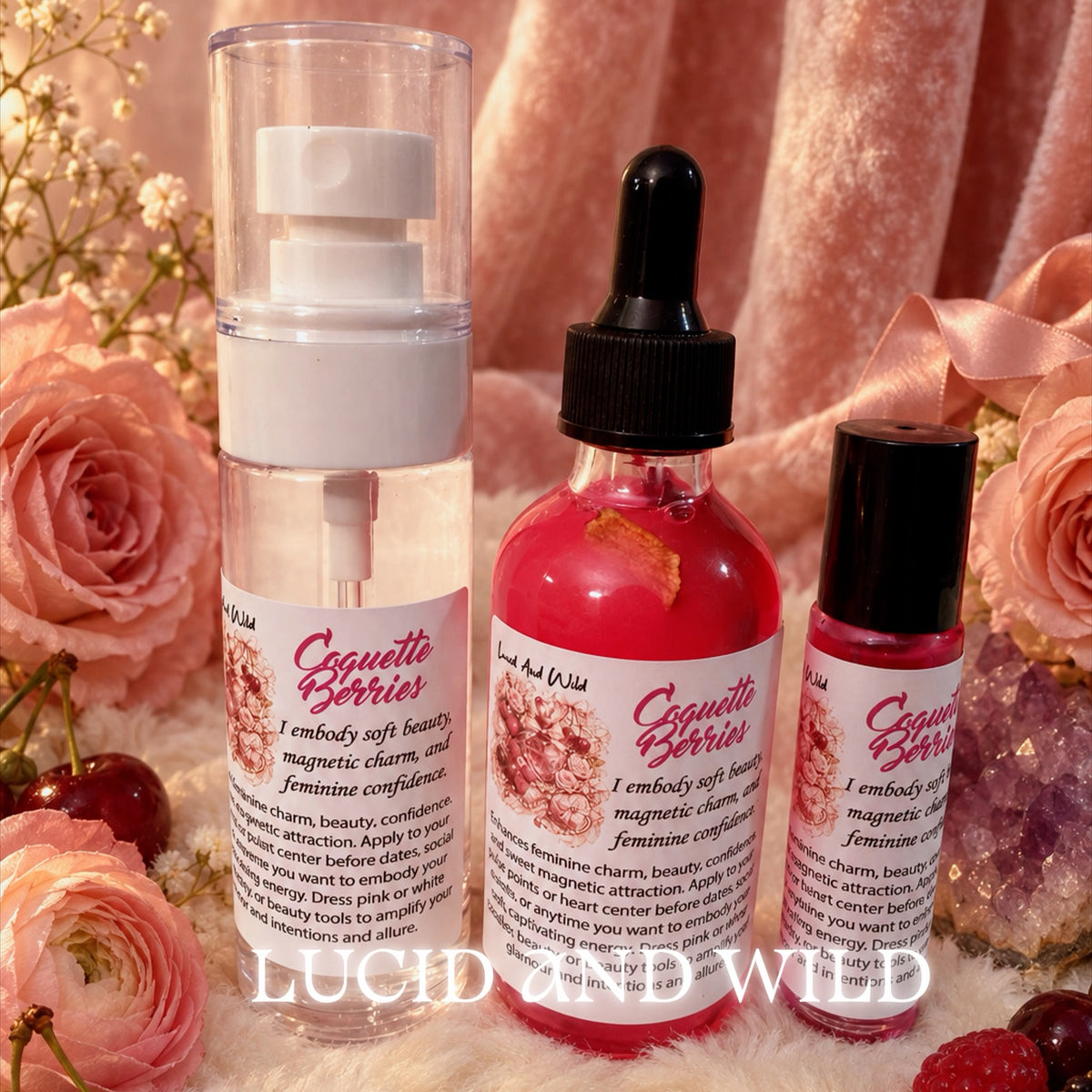 Coquette Berries- Flirty Energy, Attraction, Attention