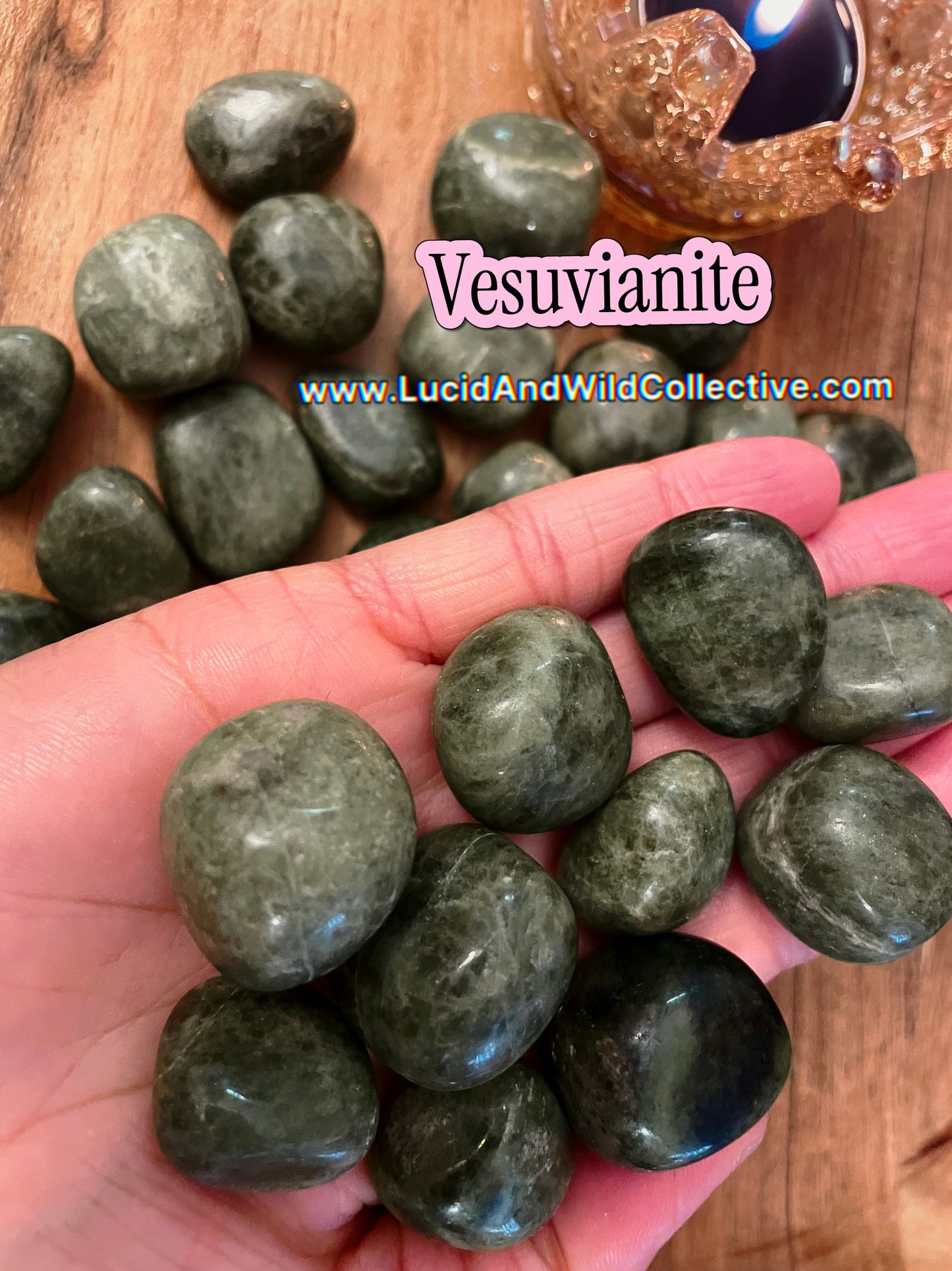 Vesuvianite | Growth • Courage • Heart Alignment