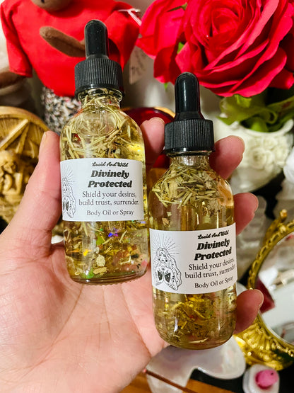 Divinely Protected Oil - Shielding Manifestations, Protection