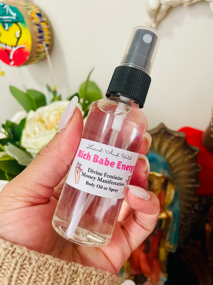 Rich Babe Energy – Wealthy Feminine Energy Ritual Oil