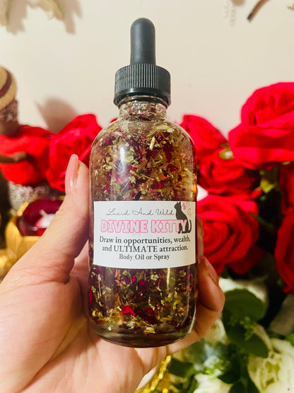 Divine Kitty Oil – Attraction, Feminine Essence