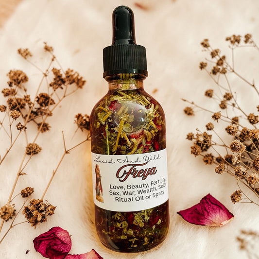 Freya Intention Oil – Love, Power, and Sacred Desire