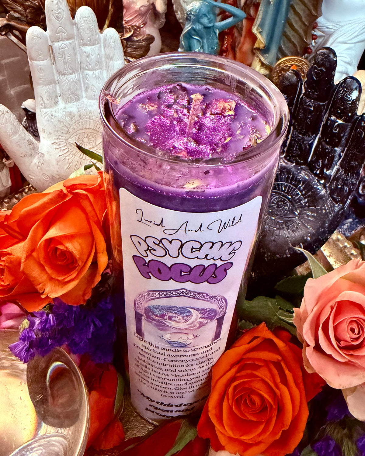 Psychic Focus | 7-Day Intuition & Divination Candle