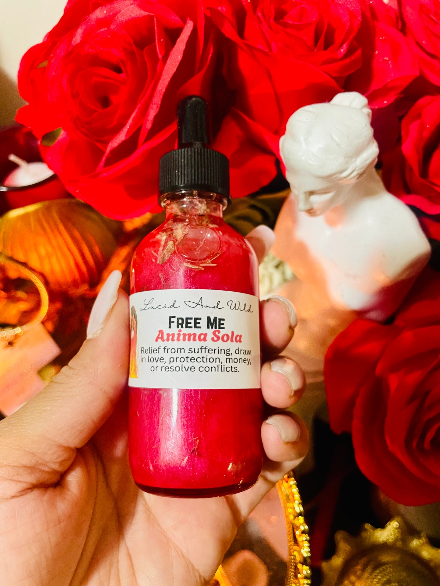 Free Me Anima Sola (Lonely Soul) Conjure Oil