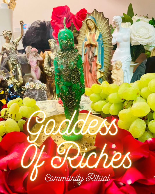 Goddess Of Riches Community Spellcasting for Wealth, Beauty, Empowerment -June 11