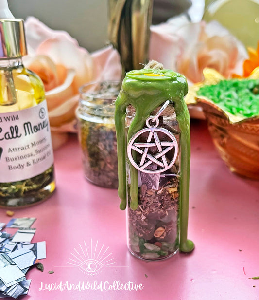 Premade Money Spell Jar