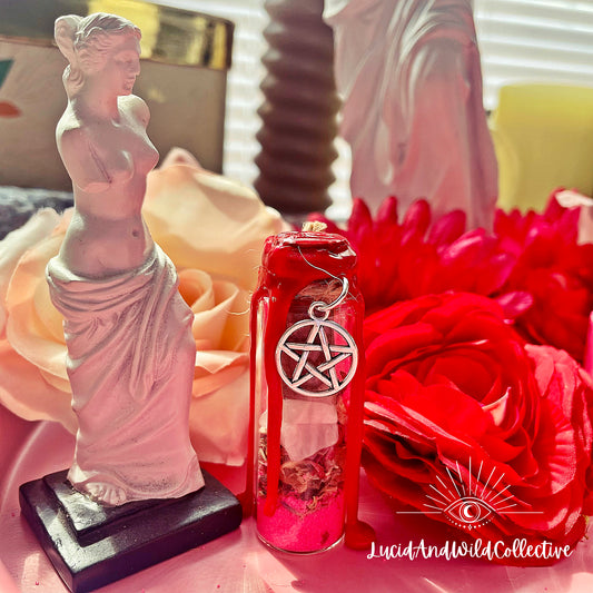 Premade Love & Attraction Spell Jar