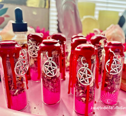 Premade Love & Attraction Spell Jar