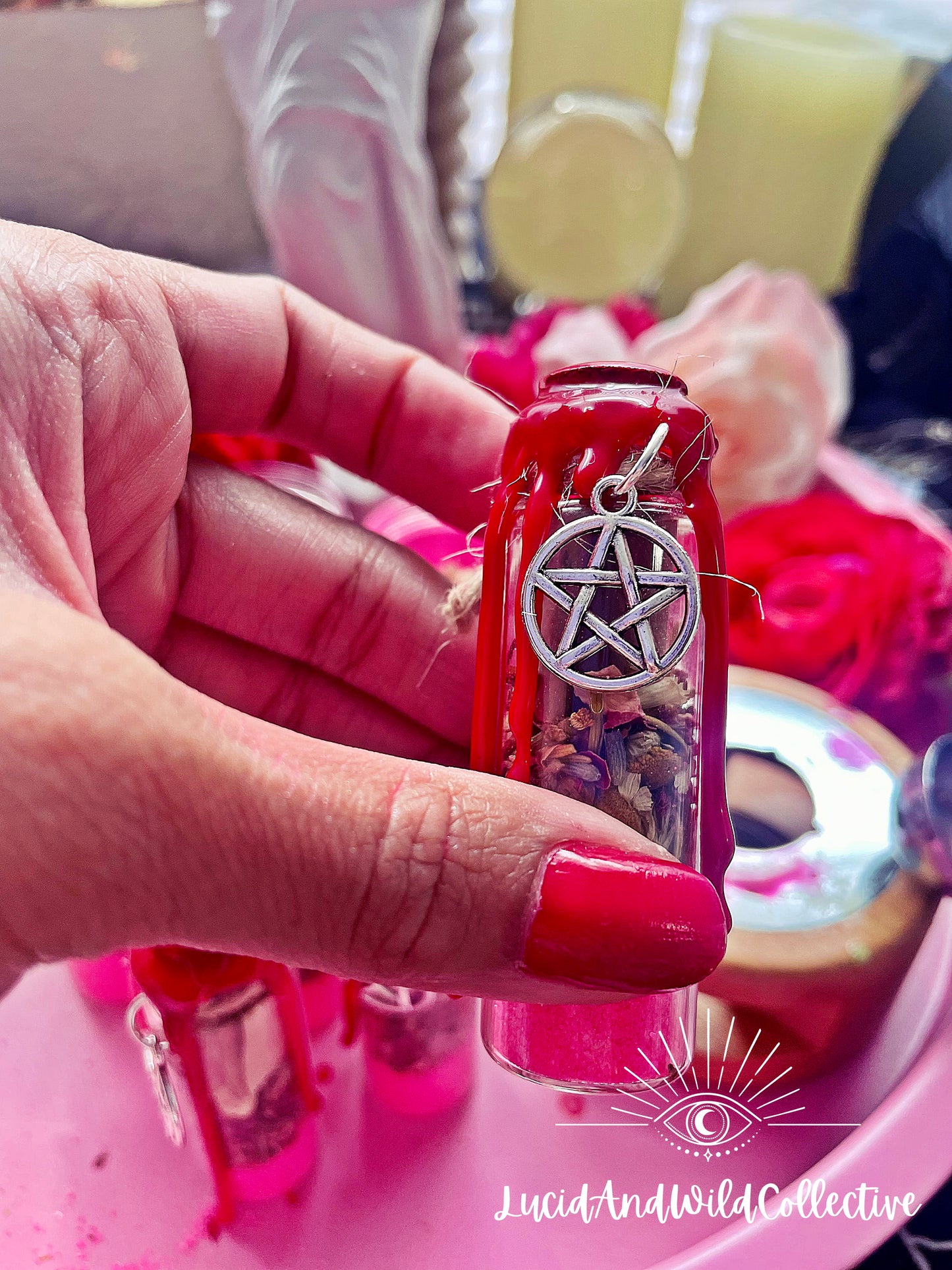 Premade Love & Attraction Spell Jar