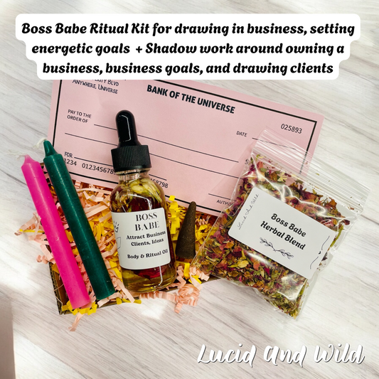 Boss Babe Ritual Kit - Attract Business/Clients