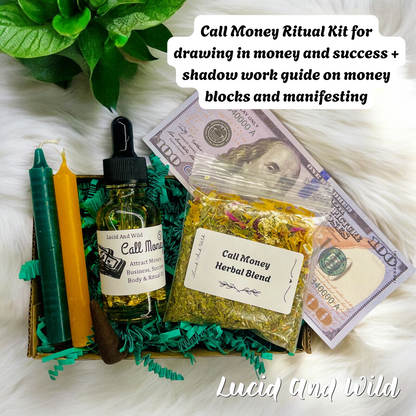 Call Money Ritual Kit- Money Drawing