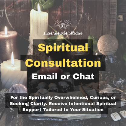 Spiritual Consultation - Help with Spellwork, Energy Assessment, Clarity, Confusion