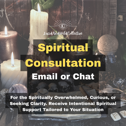 Spiritual Consultation - Help with Spellwork, Energy Assessment, Clarity, Confusion
