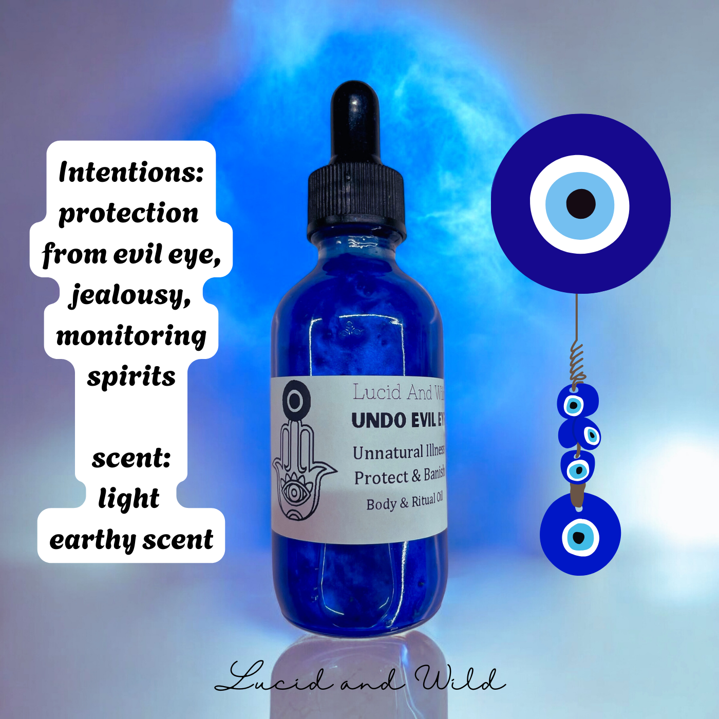 Evil Eye- Protection from Evil Eye, Jealousy, Monitoring Spirits