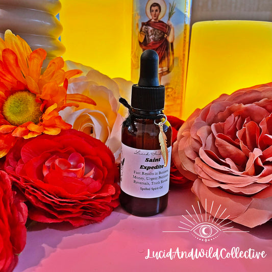 Saint Expedite Oil | Fast Luck | Remove Blockages