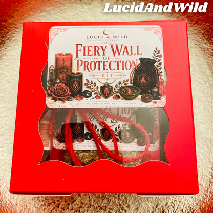 Fiery Wall of Protection Spell Kit