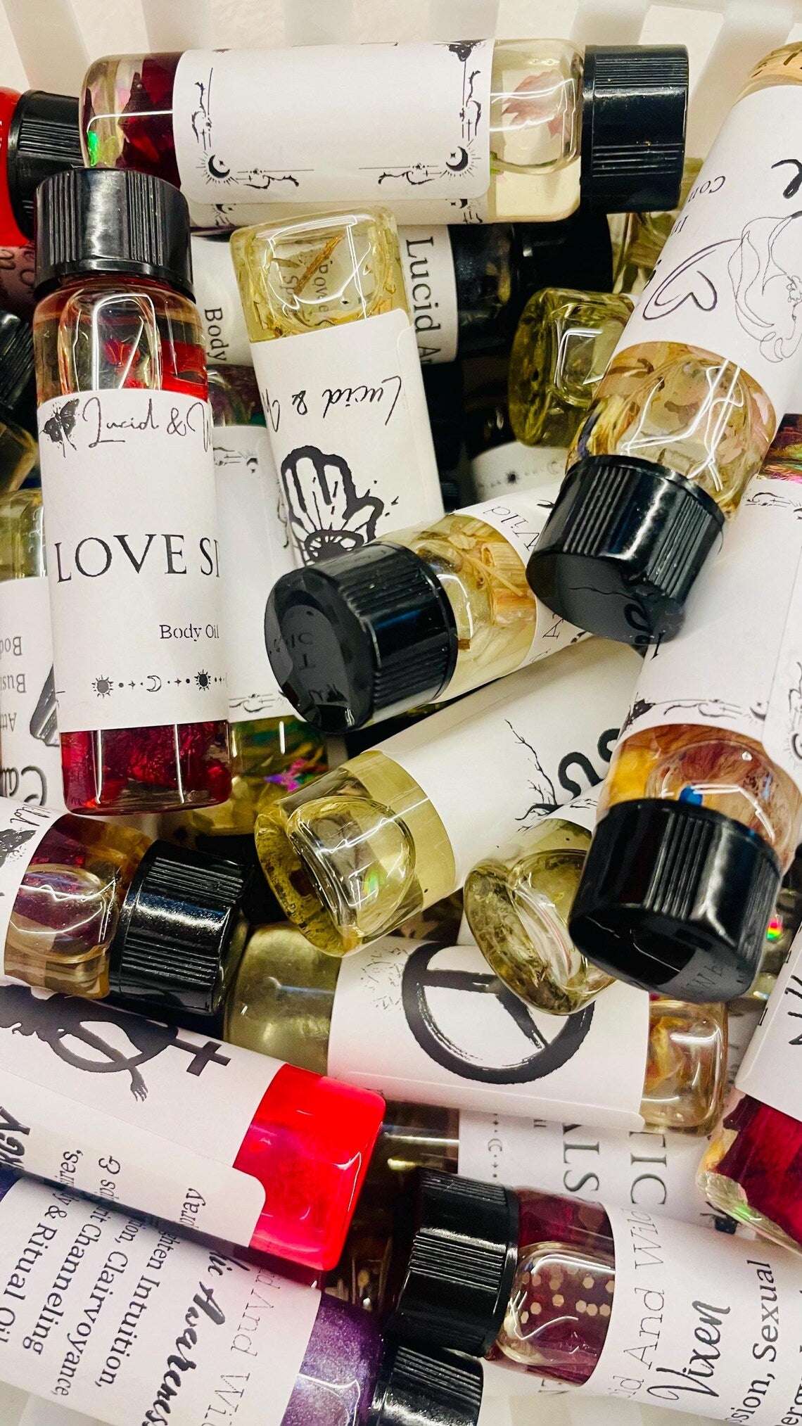 1 Oil Vial - You Choose Intention Oils