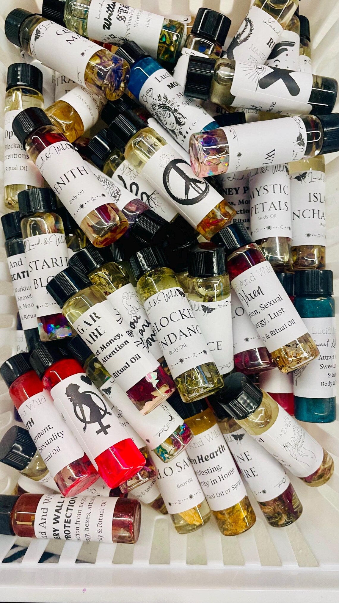 1 Oil Vial - You Choose Intention Oils