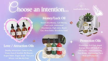 1 Oil Vial - You Choose Intention Oils