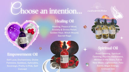1 Oil Vial - You Choose Intention Oils
