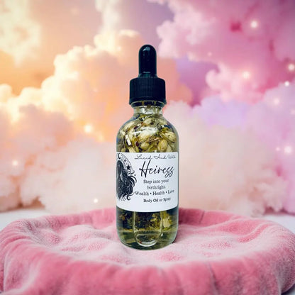 Heiress Intention Oil - Align With Energy of Health, Wealth, Love