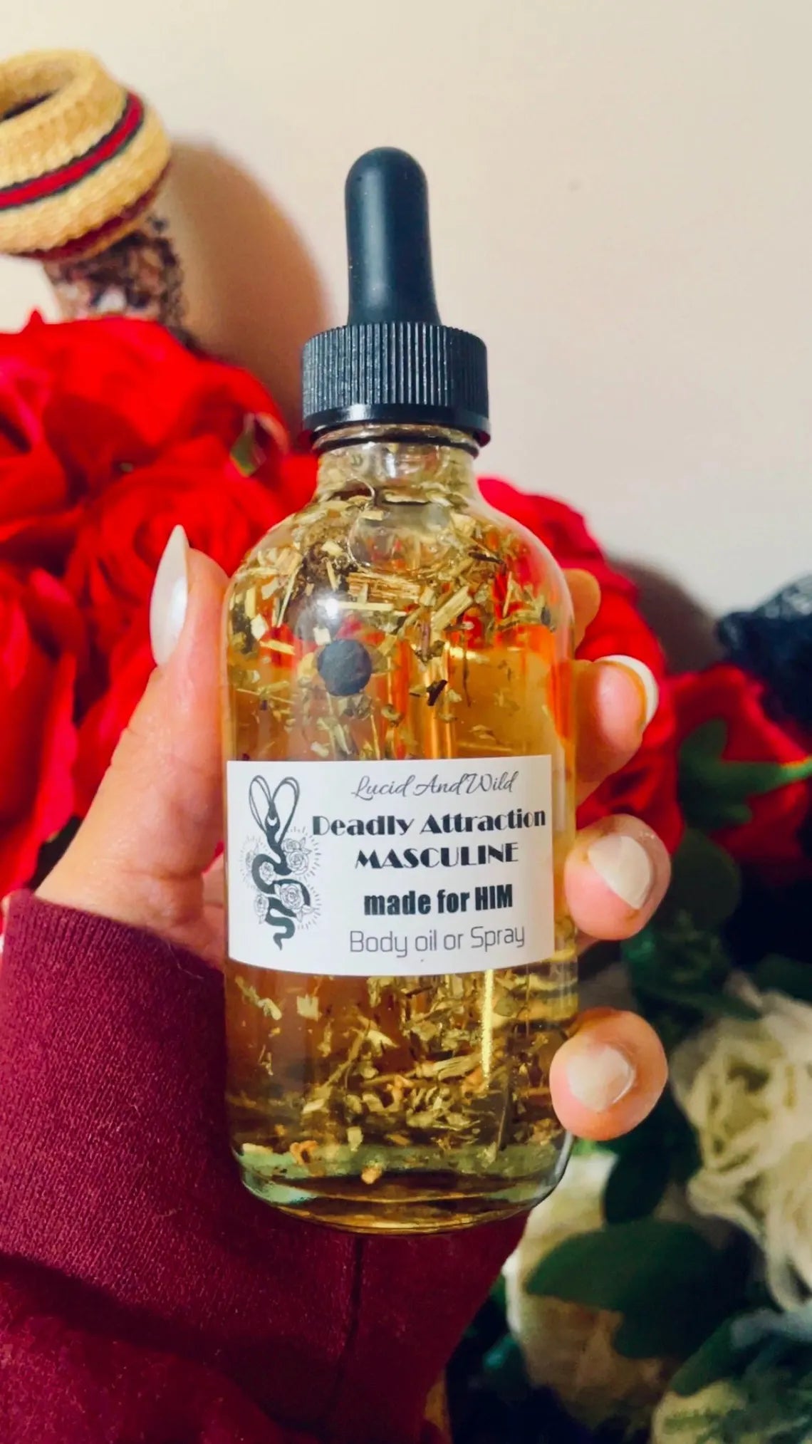 Deadly Attraction Masculine Scented Version - To attract Women/Feminine Partners