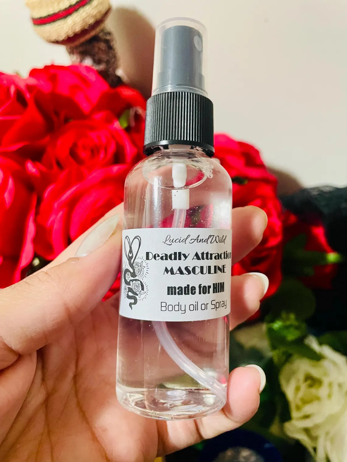 Deadly Attraction Masculine Scented Version - To attract Women/Feminine Partners