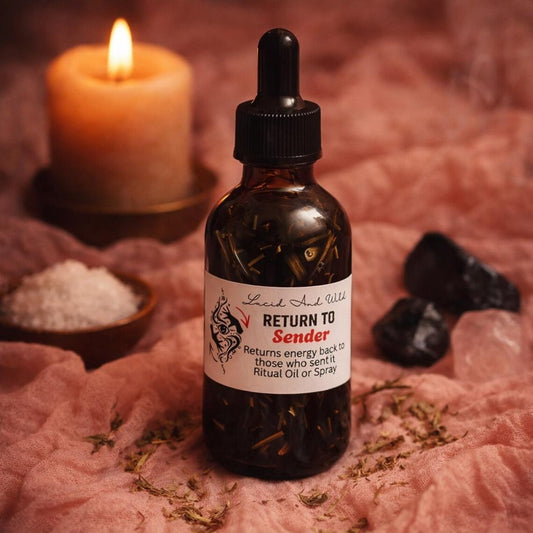 Return To Sender Intention Oil, Reversal, Protection