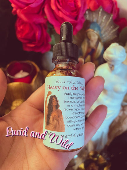 Heavy On The Me Intention Oil- Self Love, Self Worth, Healing, Self-Care