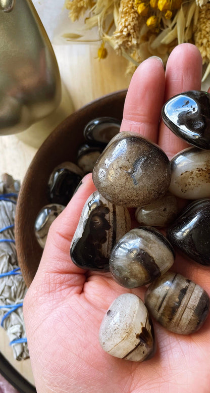 OnyxTumbled Stone .75 -1.5 inch size