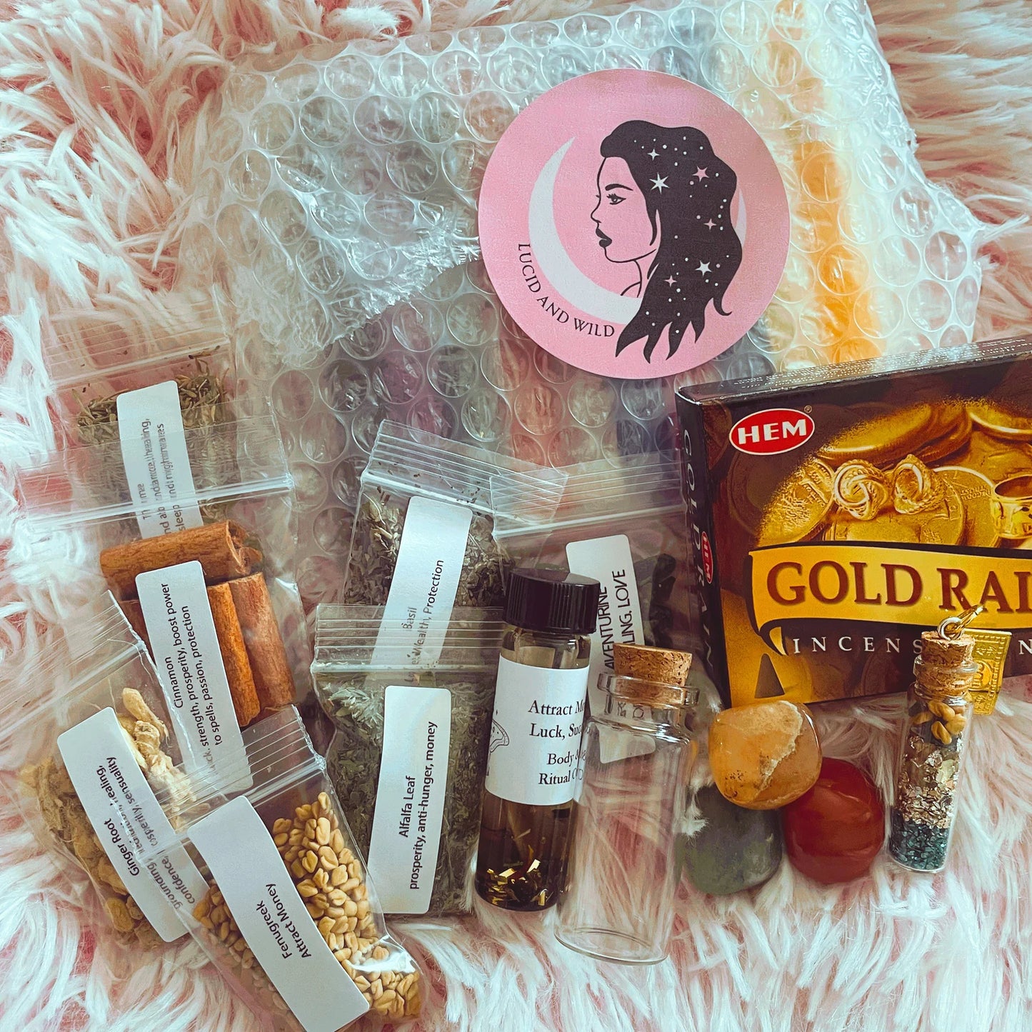 Mystery Witch Kits Small-Exlarge size