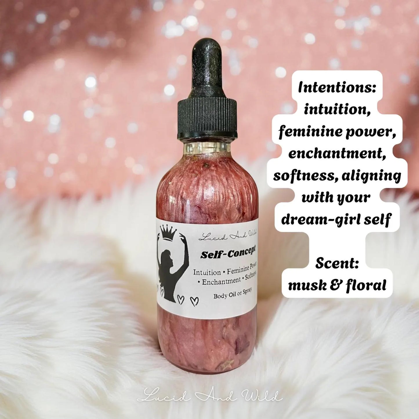Self Concept Intention Oil or Spray- Confidence, Higher Self Alignment