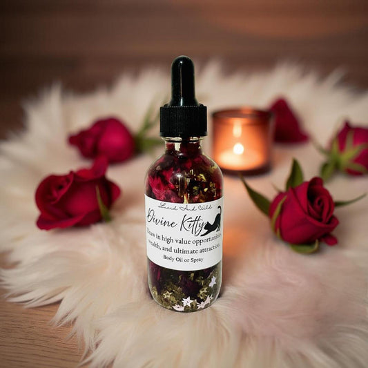 Divine Kitty Oil – Attraction, Feminine Essence