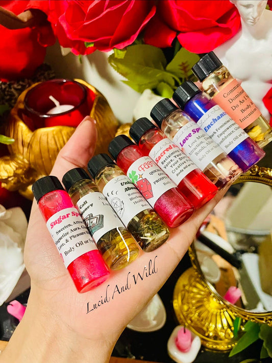 1 Oil Vial - You Choose Intention Oils