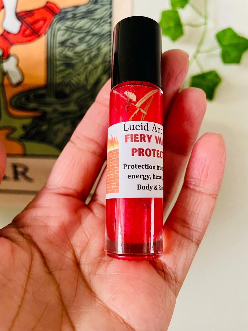 Fiery Wall of Protection- protects against harm/negativity
