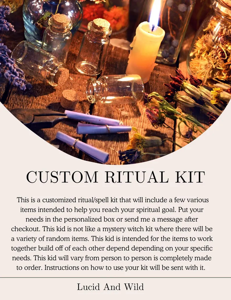 Customized Ritual Kit - Personalized based on your needs
